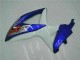 08-10 Blau Weiß GSXR 600/750 Motorrad Vollverkleidung 08-10 Blau Weiß GSXR 600/750 Motorrad Vollverkleidung