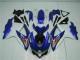 08-10 Blau Weiß GSXR 600/750 Motorrad Vollverkleidung 08-10 Blau Weiß GSXR 600/750 Motorrad Vollverkleidung