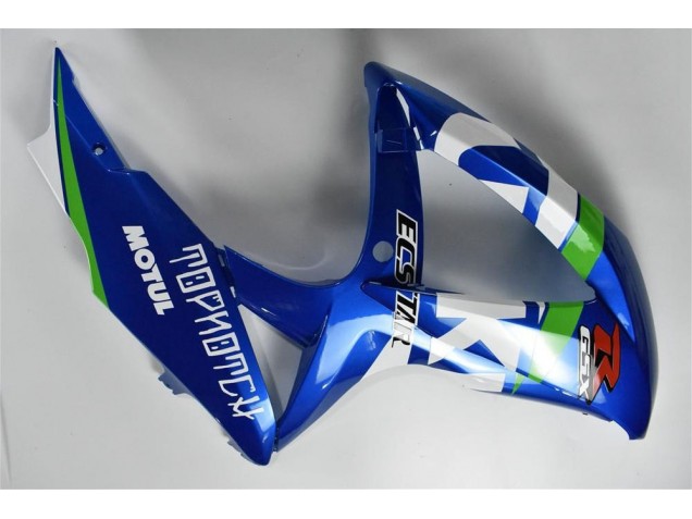 08-10 Blau Weiß Grün GSXR 600/750 Motorrad Verkleidung 08-10 Blau Weiß Grün GSXR 600/750 Motorrad Verkleidung