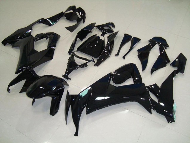 08-10 Glänzend Schwarz ZX10R Motorrad Verkleidung