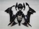 08-10 Glänzend Schwarz ZX10R Motorrad Verkleidungen 08-10 Glänzend Schwarz ZX10R Motorrad Verkleidungen
