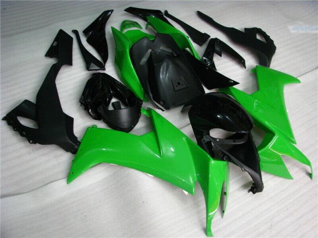 08-10 Grün Schwarz ZX10R Motorrad Verkleidung 08-10 Grün Schwarz ZX10R Motorrad Verkleidung