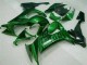 08-10 Grüne Flamme ZX10R Motorrad Verkleidung