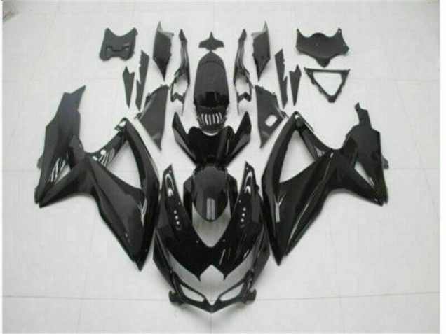 08-10 Schwarz GSXR 600/750 Motorrad Verkleidung & Plastik 08-10 Schwarz GSXR 600/750 Motorrad Verkleidung & Plastik