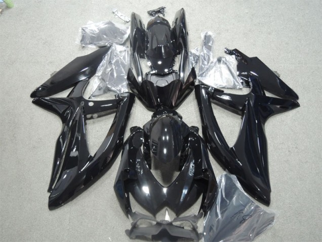 08-10 Schwarz GSXR 600 Motorrad Verkleidung 08-10 Schwarz GSXR 600 Motorrad Verkleidung