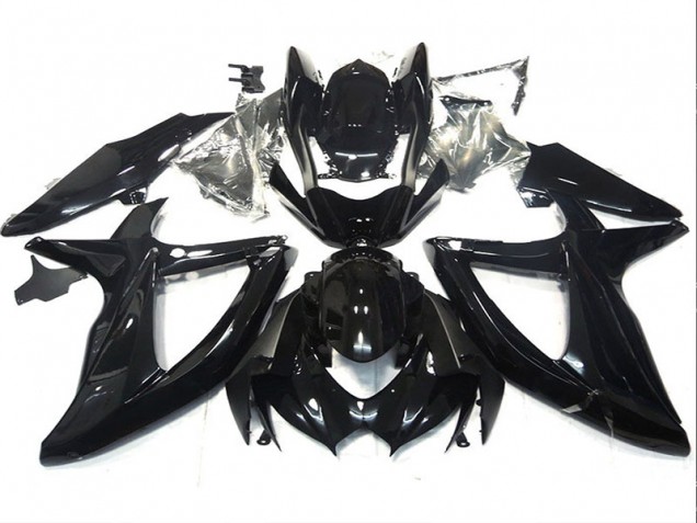 08-10 Schwarz GSXR 750 Motorrad Verkleidung 08-10 Schwarz GSXR 750 Motorrad Verkleidung