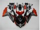 08-10 Schwarz Orange Grau GSXR 600/750 Motorrad Verkleidung 08-10 Schwarz Orange Grau GSXR 600/750 Motorrad Verkleidung