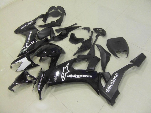 08-10 Schwarz Silkolene ZX10R Motorrad Verkleidung 08-10 Schwarz Silkolene ZX10R Motorrad Verkleidung
