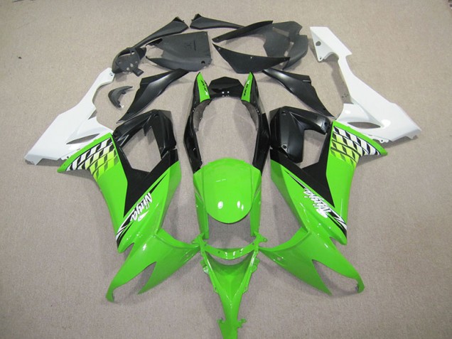 08-10 Schwarzer Grün Ninja ZX10R Motorrad Verkleidung 08-10 Schwarzer Grün Ninja ZX10R Motorrad Verkleidung