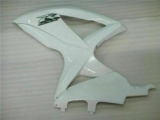 08-10 Weiß GSXR 600/750 Motorrad Verkleidung 08-10 Weiß GSXR 600/750 Motorrad Verkleidung