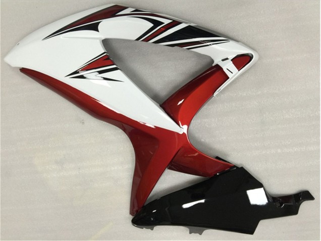 08-10 Weiß Rot Schwarz GSXR 600/750 Motorrad Verkleidung 08-10 Weiß Rot Schwarz GSXR 600/750 Motorrad Verkleidung