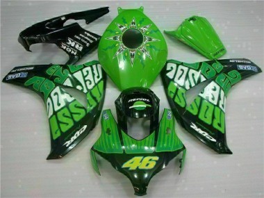 08-11 Grün CBR1000RR Motorrad Verkleidung