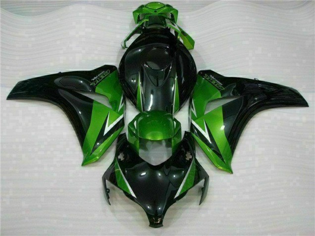 08-11 Grün Schwarz CBR1000RR Motorrad Verkleidung