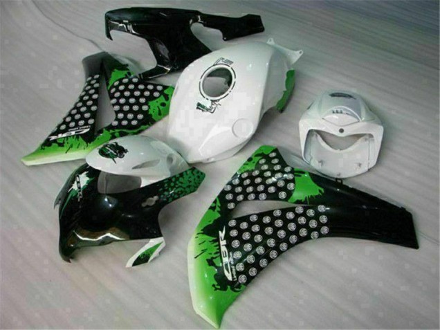 08-11 Grün Weiß CBR1000RR Motorrad Verkleidungen 08-11 Grün Weiß CBR1000RR Motorrad Verkleidungen