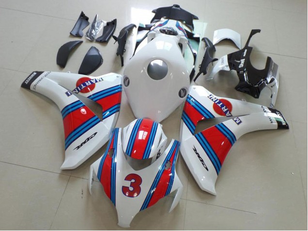 08-11 Martini CBR1000RR Motorrad Verkleidung