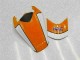08-11 Orange CBR1000RR Motorrad Verkleidungen