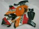 08-11 Orange Repsol CBR1000RR Motorrad Verkleidung Komplett Sets