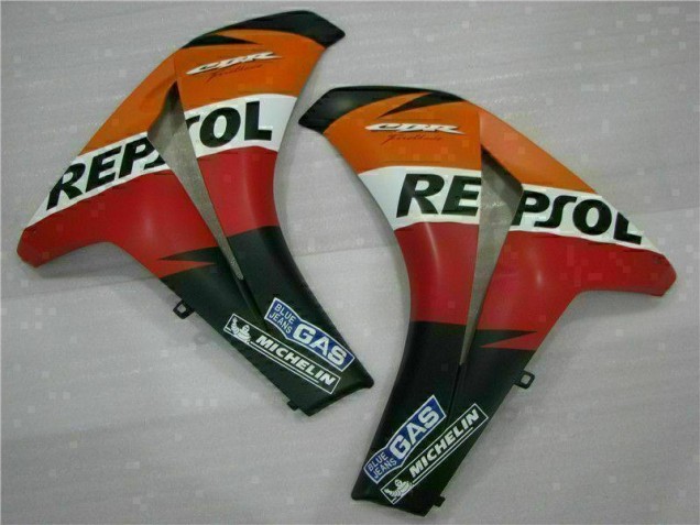 08-11 Orange Repsol CBR1000RR Motorrad Verkleidung Komplett Sets
