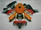 08-11 Orange Repsol CBR1000RR Motorrad Verkleidung Komplett Sets