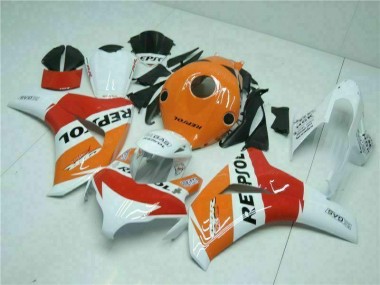 08-11 Orange Repsol CBR1000RR Motorrad Verkleidung & Plastik
