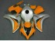08-11 Orange Silber CBR1000RR Motorrad Vollverkleidung