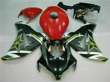 08-11 Rot Schwarz CBR1000RR Motorrad Verkleidung