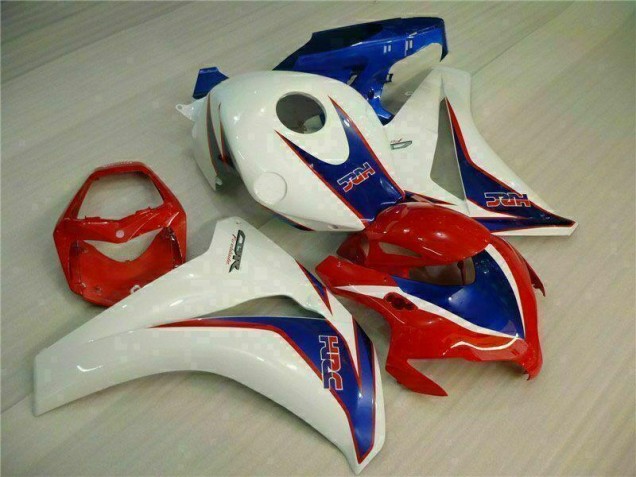 08-11 Rot Weiß Blau CBR1000RR Motorrad Verkleidung