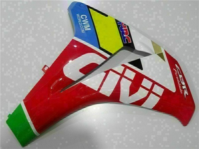 08-11 Rot Weiß CBR1000RR Motorrad Verkleidung Komplett Sets