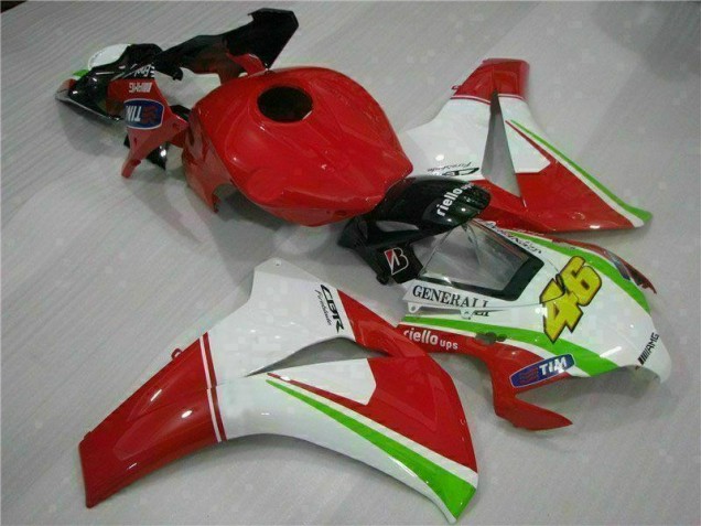 08-11 Rot Weiß CBR1000RR Motorrad Verkleidungen 08-11 Rot Weiß CBR1000RR Motorrad Verkleidungen