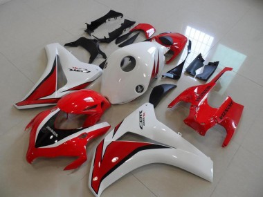 08-11 Rot Weiß CBR1000RR Motorrad Vollverkleidung