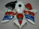 08-11 Rot Weiß CBR1000RR Motorrad Vollverkleidung & Plastik
