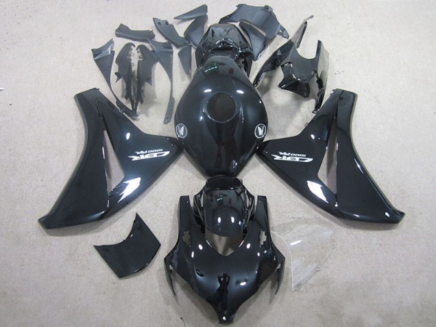 08-11 Schwarz CBR1000RR Motorrad Verkleidung Komplett Sets