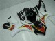 08-11 Schwarz CBR1000RR Motorrad Vollverkleidung & Plastik