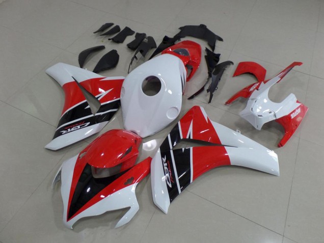 08-11 Schwarz Weiß und Rot CBR1000RR Motorrad Verkleidung 08-11 Schwarz Weiß und Rot CBR1000RR Motorrad Verkleidung