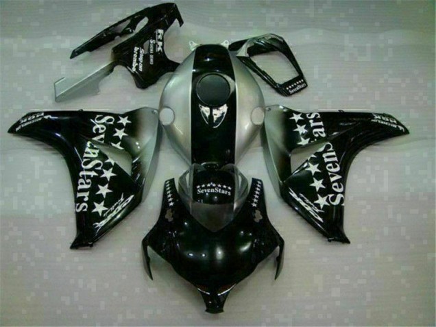 08-11 Schwarze SevenStars CBR1000RR Motorrad Verkleidung