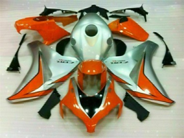 08-11 Silber Orange CBR1000RR Motorrad Verkleidung