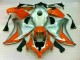 08-11 Silber Orange CBR1000RR Motorrad Verkleidung 08-11 Silber Orange CBR1000RR Motorrad Verkleidung