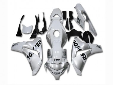 08-11 Silber Weiß Repsol CBR1000RR Motorrad Verkleidung