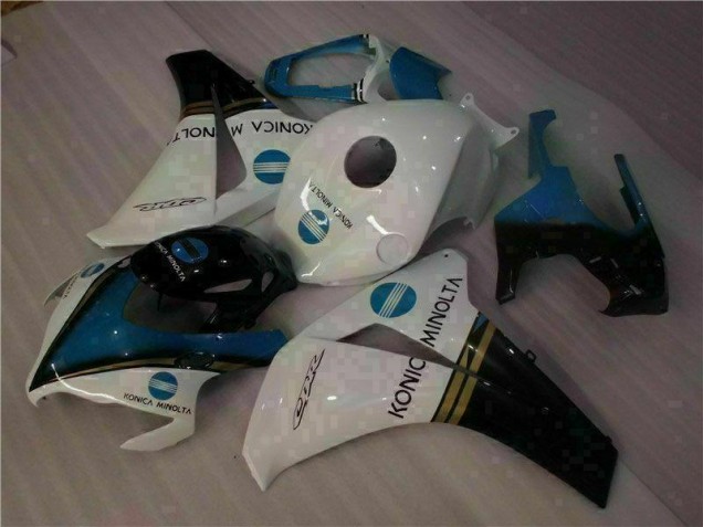 08-11 Weiß Blau CBR1000RR Motorrad Verkleidung