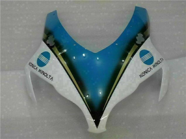08-11 Weiß Blau CBR1000RR Motorrad Verkleidung