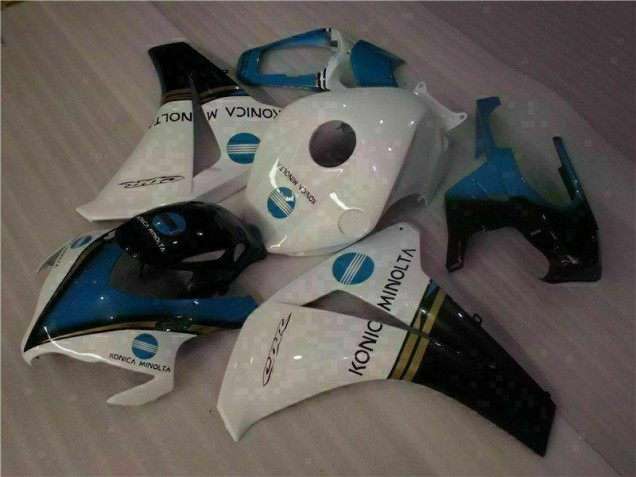 08-11 Weiß Blau CBR1000RR Motorrad Verkleidung