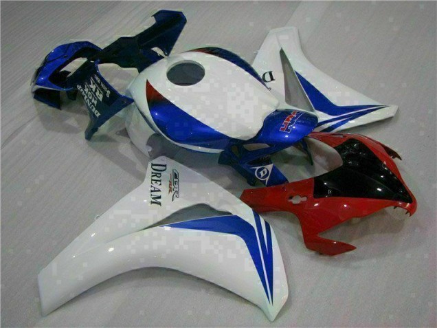 08-11 Weiß Blau CBR1000RR Motorrad Verkleidungen