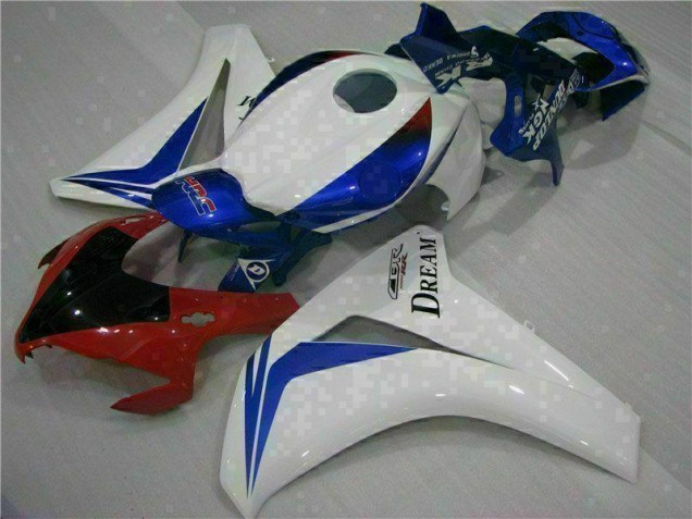 08-11 Weiß Blau CBR1000RR Motorrad Verkleidungen