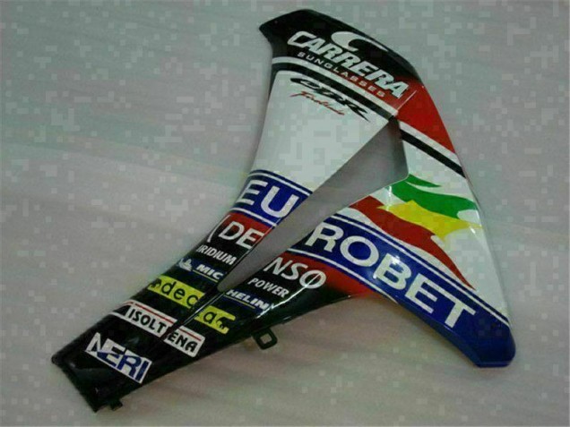 08-11 Weiß Blau CBR1000RR Motorrad Vollverkleidung