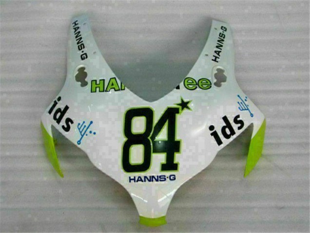 08-11 Weiß Grün Hannspree 84 CBR1000RR Motorrad Verkleidung
