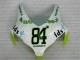 08-11 Weiß Grün Hannspree 84 CBR1000RR Motorrad Verkleidung
