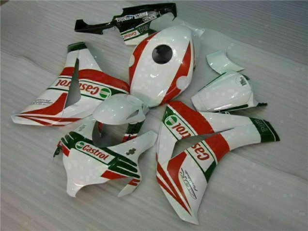 08-11 Weiß Rot CBR1000RR Motorrad Verkleidungen