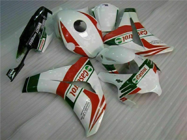 08-11 Weiß Rot CBR1000RR Motorrad Verkleidungen