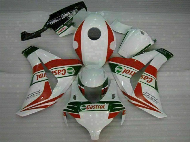 08-11 Weiß Rot CBR1000RR Motorrad Verkleidungen