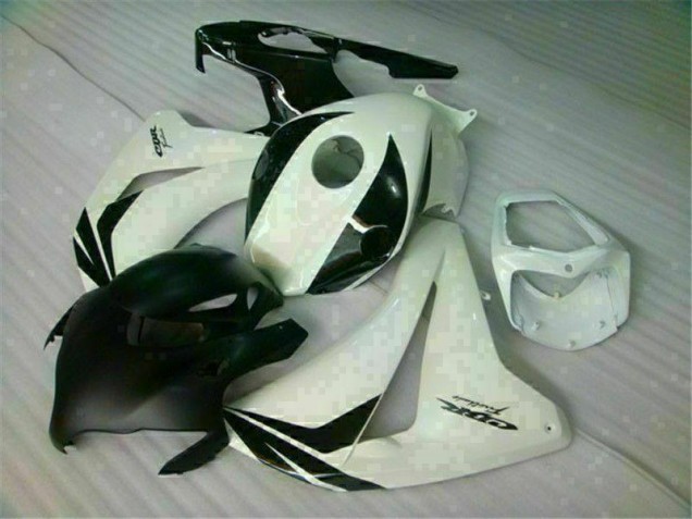 08-11 Weiß Schwarz CBR1000RR Motorrad Vollverkleidung